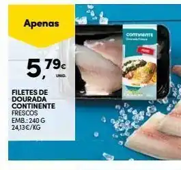 Continente Bom dia Dourada continente promoção