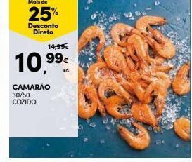 Continente Bom dia Camarão cozido promoção