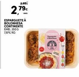 Esparguete continente