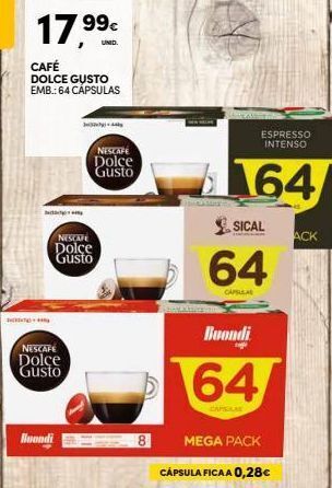 Continente Bom dia Café dolce gusto promoção