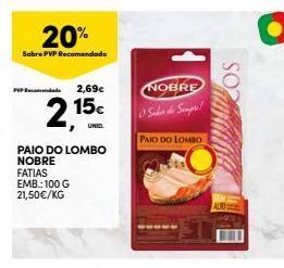 Continente Bom dia Presunto nobre promoção
