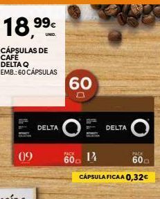 Continente Bom dia Cápsulas de café delta q promoção