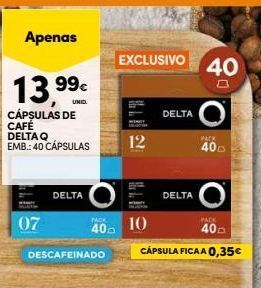 Continente Bom dia Cápsulas de café delta q promoção