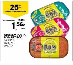 Continente Bom dia Atum em lata bom petisco promoção