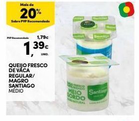 Queijo fresco santiago
