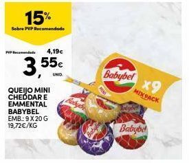 Continente Bom dia Queijos babybel promoção