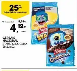 Continente Bom dia Cereais nacional promoção