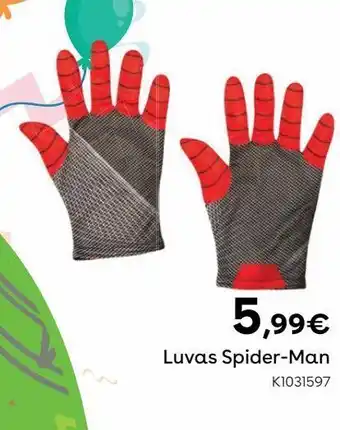 Toys R Us Luvas spiderman promoção