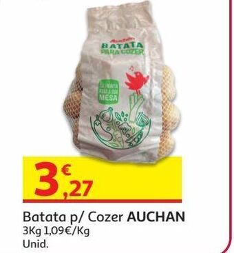 Auchan Batata para cozer auchan 3 kg promoção