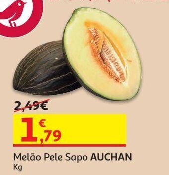 Auchan Melão pele de sapo auchan kg promoção