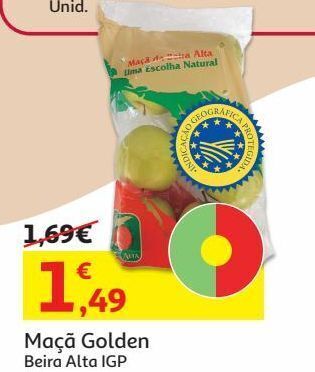 Auchan Maçã golden beira alta igp 1 kg promoção