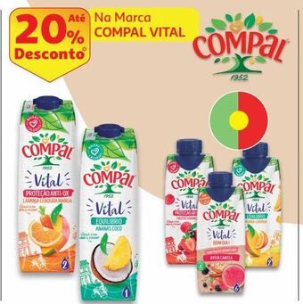Auchan Néctar compal vital promoção