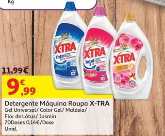 Auchan Det. roupa máq. liquído x-tra promoção