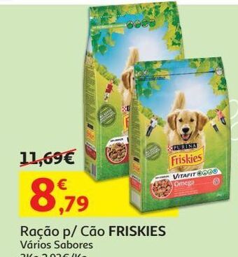 Auchan Ração cão friskies promoção