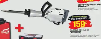 Bricomarché Rockworth Martelo Demolidor promoção