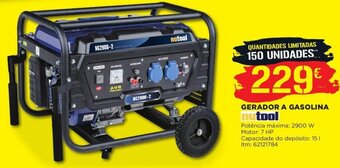 Bricomarché nutool Gerador a Gasolina 2900W promoção