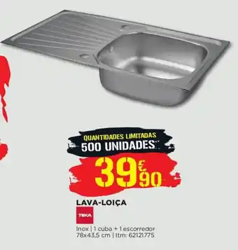 Bricomarché Teka Lava-Loiça 78x43,5cm promoção