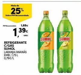 Continente Bom dia Refrescos sumol promoção