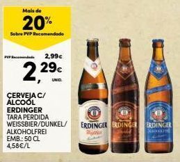 Continente Bom dia Cerveja erdinger promoção