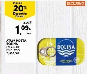 Continente Bom dia Atum em lata bolina promoção