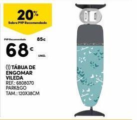Tábua de engomar vileda