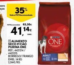 Continente Bom dia Ração para cães purinaone promoção