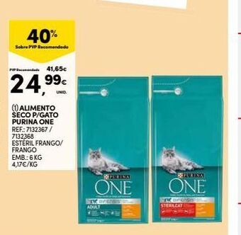 Continente Bom dia Ração para gatos purinaone promoção
