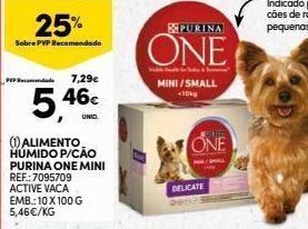 Continente Bom dia Ração para cães purinaone promoção