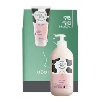 O Boticário Kit dia do amor cuide-se bem deleite promoção