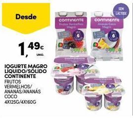 Continente Bom dia Iogurte continente promoção