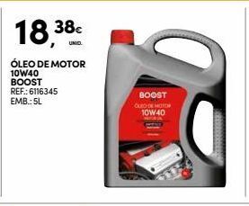 Óleo para motor boost
