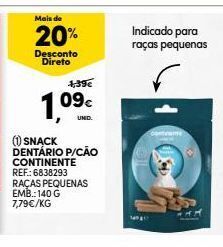 Continente Bom dia Ração para cães continente promoção