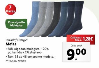 Lidl Meias promoção