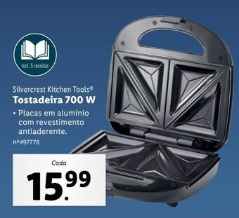 Lidl Torradeira silvercrest promoção