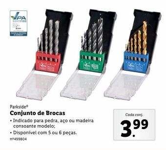 Lidl Brocas promoção