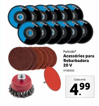 Lidl Rebarbadora parkside promoção
