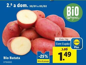 Lidl Batatas promoção