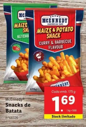 Lidl Snacks mcennedy promoção