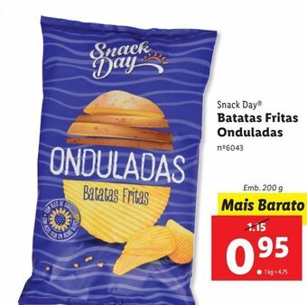 Lidl Batata chips snack day promoção
