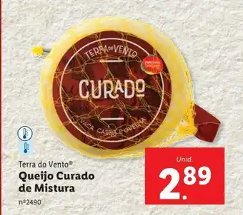 Lidl Queijo curado terra do vento promoção
