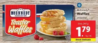 Lidl Waffles mcennedy promoção