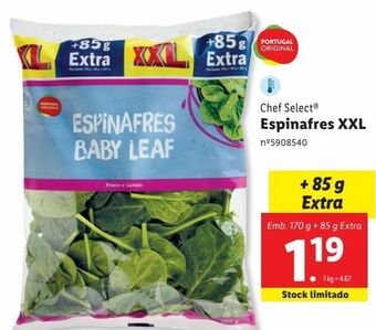 Espinafre chef select