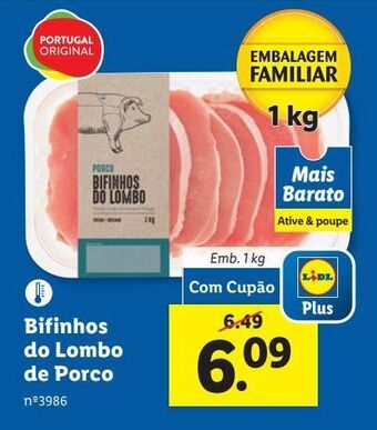 Lidl Lombo suíno promoção