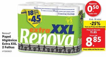 Lidl Papel higiênico renova promoção