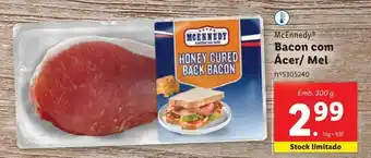 Lidl Bacon mcennedy promoção