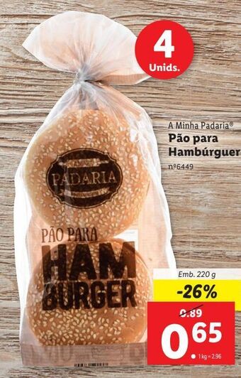 Pão de hambúrguer