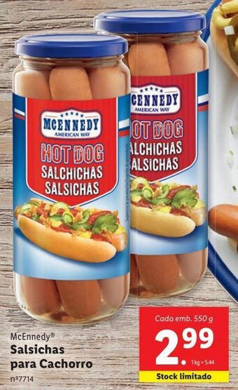Lidl Salsicha mcennedy promoção