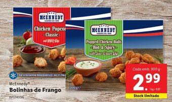 Lidl Nuggets mcennedy promoção