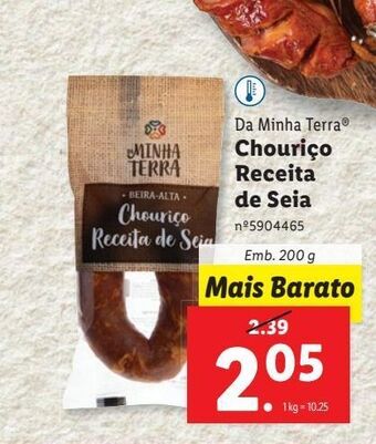 Lidl Chouriço promoção