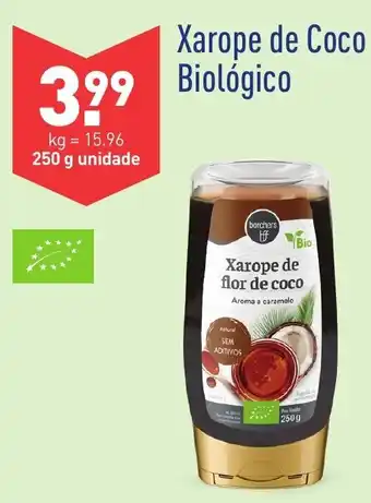 ALDI Xarope de Coco Biológico 250g promoção